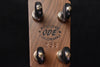 Close-up of ODE Boulder Colorado 258 on headstock with tuning pegs