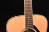 FG830 Natural acoustic guitar, neck and fretboard close-up over sound hole