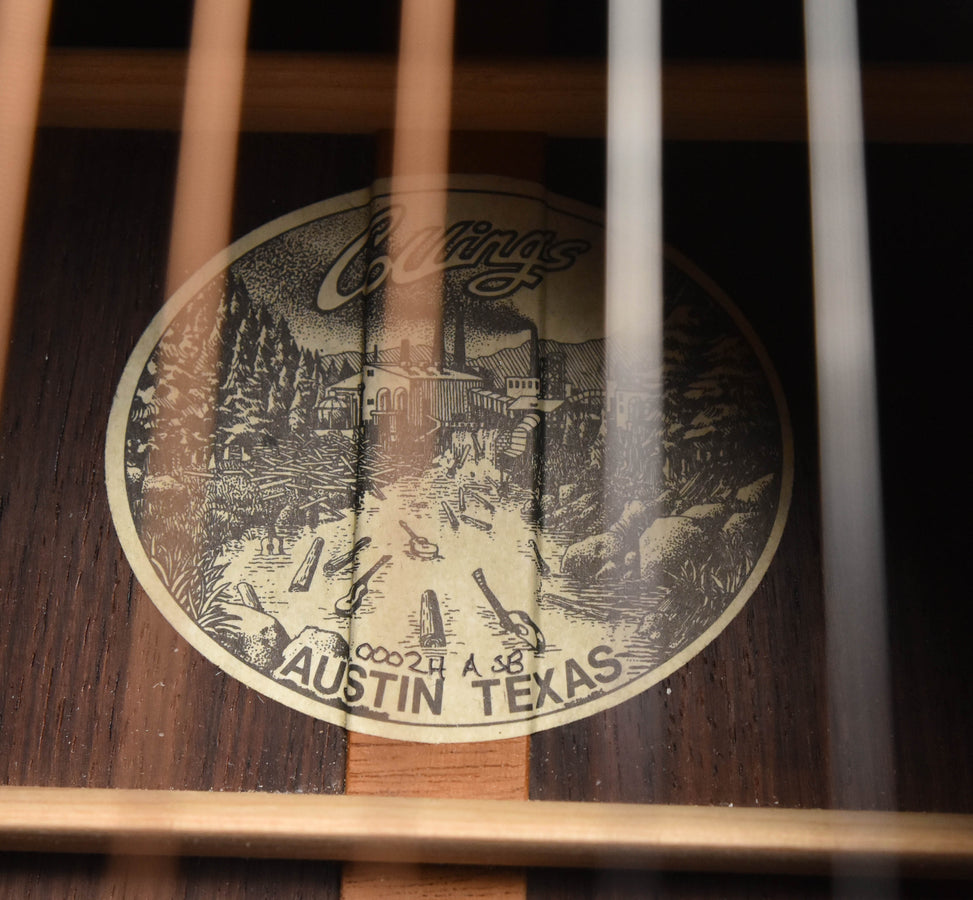 Used Collings 0002HA Sunburst- Adirondack Spruce Top-Excellent Condition- 2022 Build