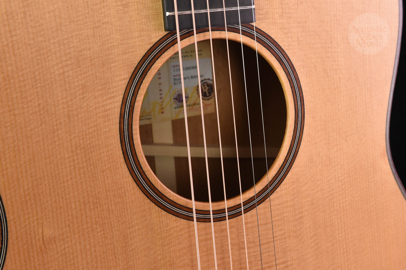 Taylor Grand Pacific 517e Builders Edition- Natural top Dreadnought Guitar