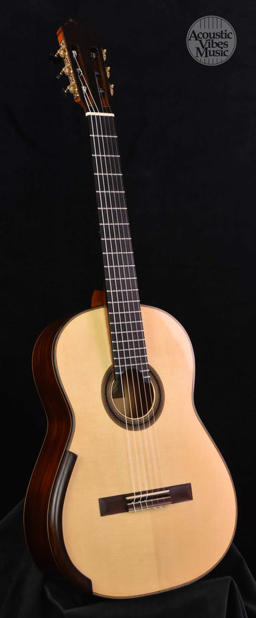 Cervantes Master Model Raised Fretboard. Cocobolo and Spruce