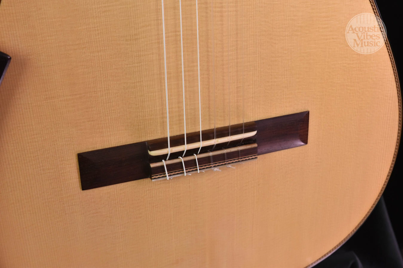 Cervantes Master Model Raised Fretboard. Cocobolo and Spruce