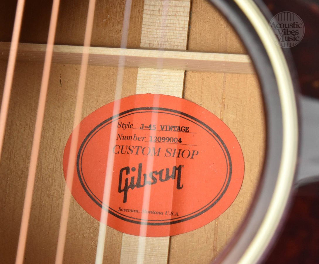 Gibson J-45 Vintage, Vintage Sunburst