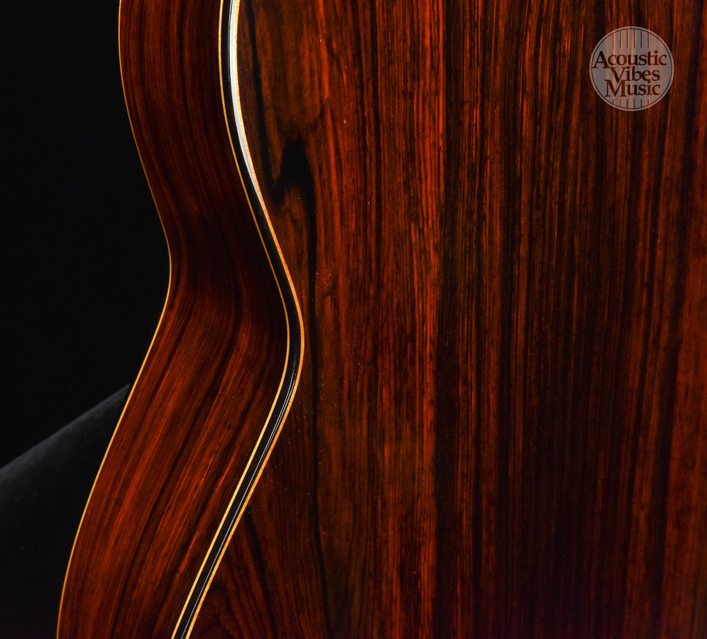 Cervantes Master Model Raised Fretboard. Cocobolo and Spruce