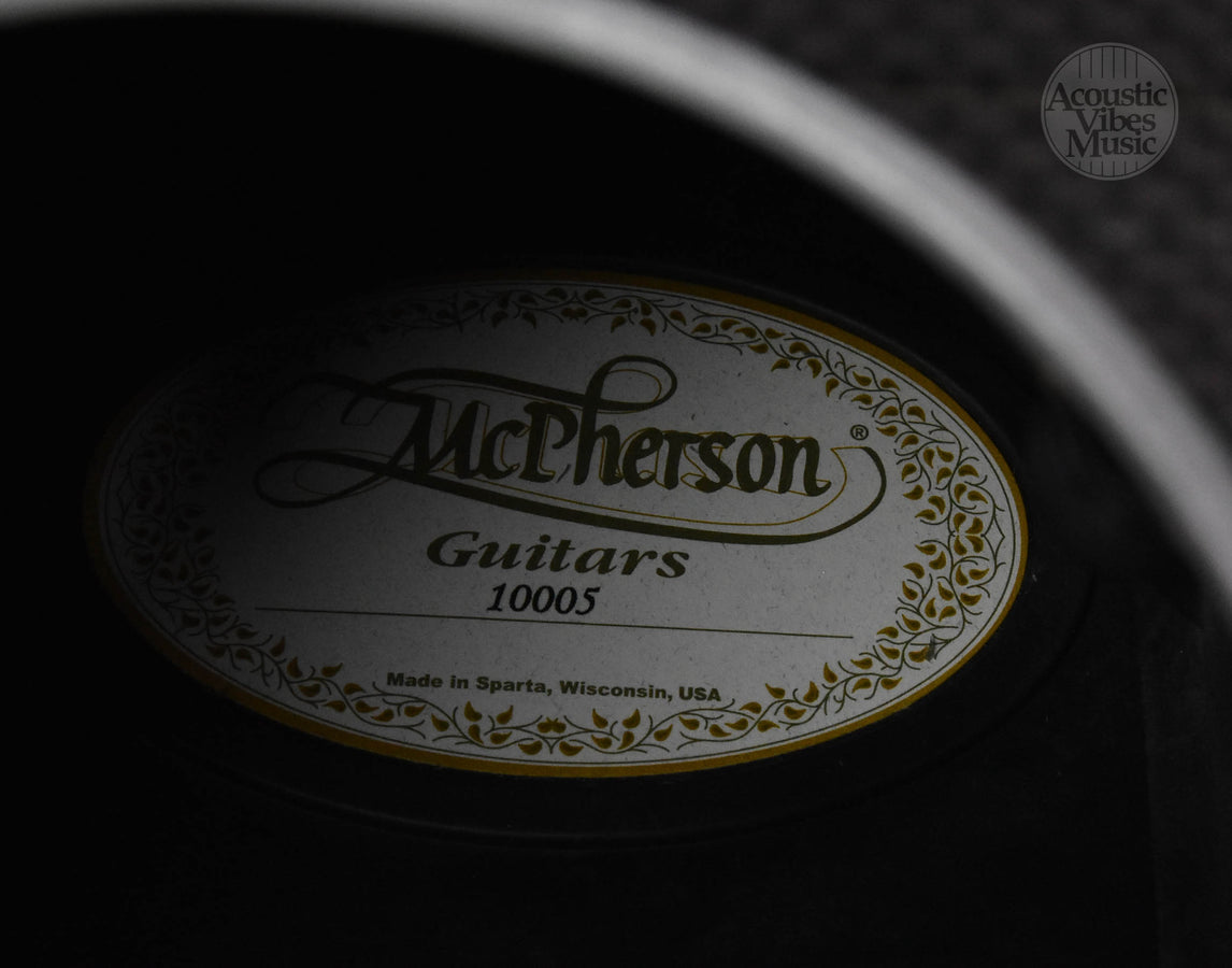 McPherson Carbon Touring Silver Binding Gold Hardware