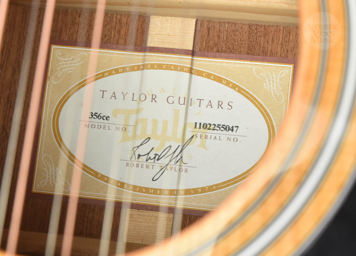 Used Taylor 356CE ES2  2015 12 String