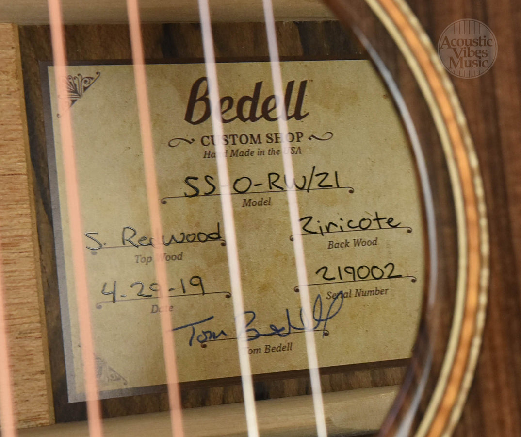 Bedell Seed to Song Custom Orchestra  Ocean Sinker Redwood/Zircote