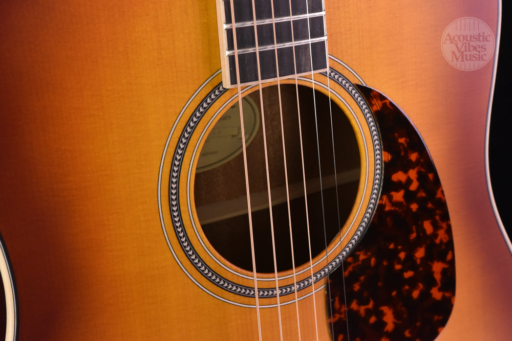 Larrivee D-03 Mahogany- Summer Sunset Sunburst Special Edition!