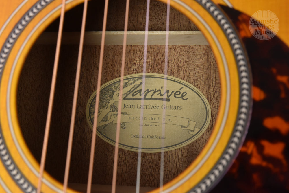 Larrivee D-03 Mahogany- Summer Sunset Sunburst Special Edition!