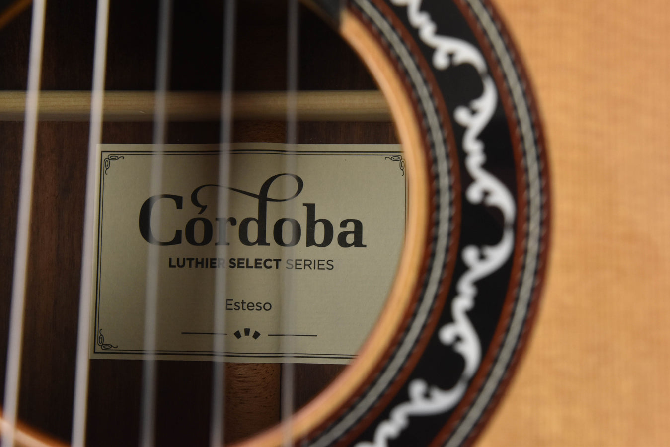 Cordoba Esteso Cedar "Luthier Select" Classical Guitar and Case