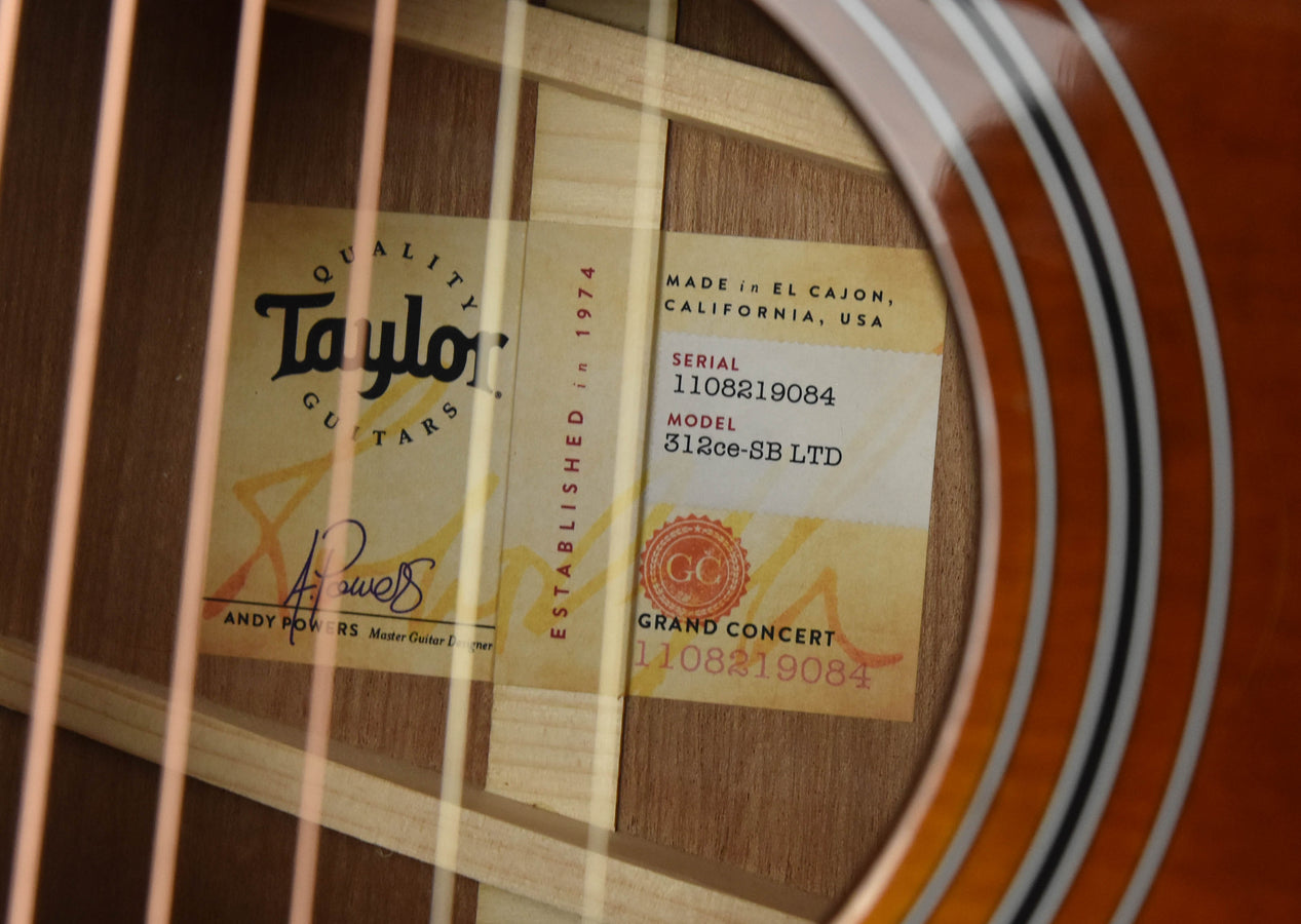 Taylor 312CE-SB LTD V-Class