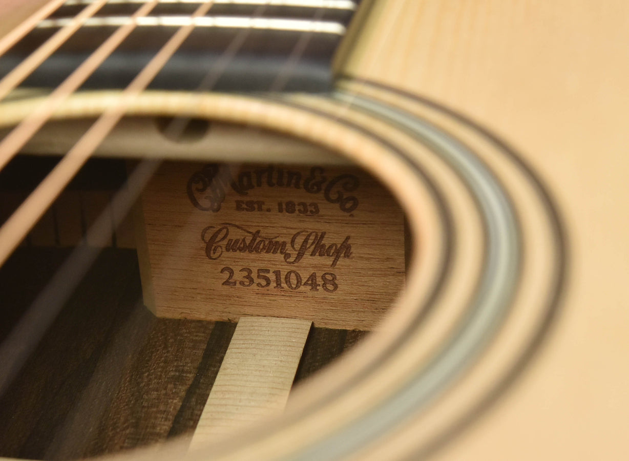 Martin Custom Shop OM (Orchestra Model) -  Zircote and European Spruce!