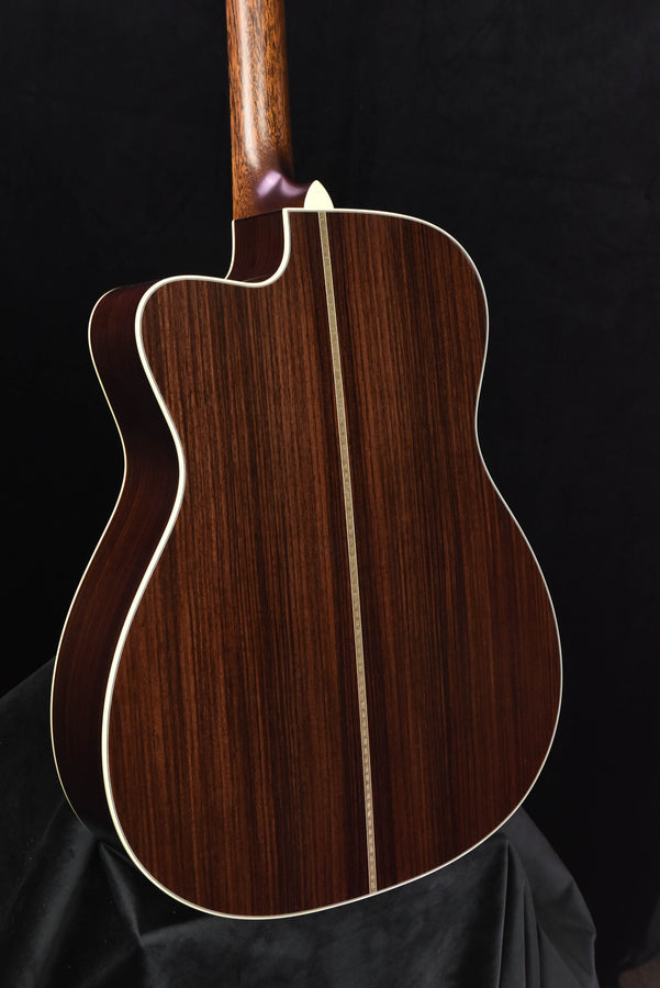Bourgeois JOMC-T  Thin Body JOM, AT Sitka Spruce and Indian Rosewood