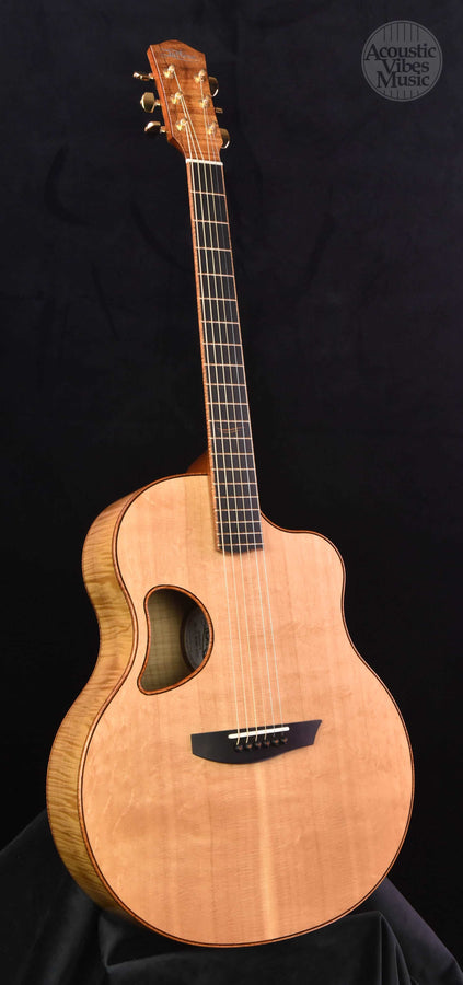 McPherson MG 4.5 Bearclaw Sitka Spruce and Myrtewood