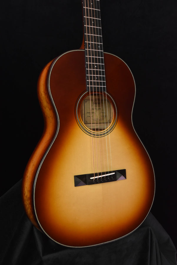 Bedell  Seed to Song Custom Parlor European Spruce, Birdseye Maple Sunburst Guitar