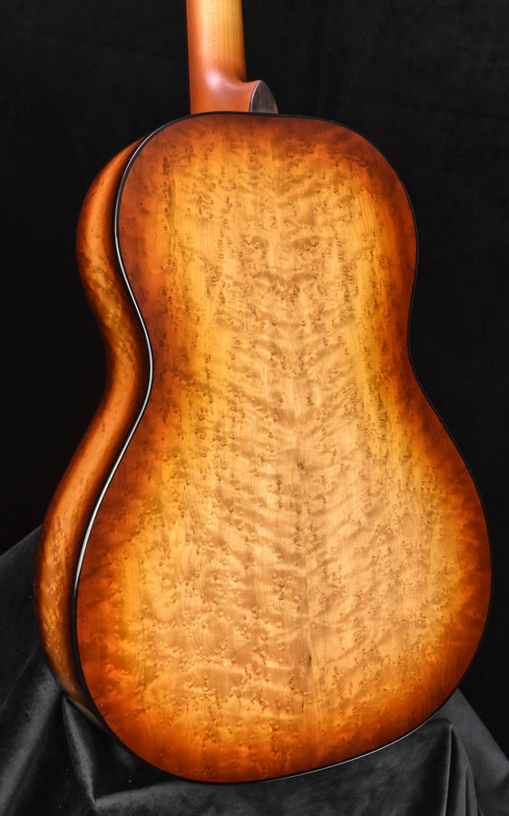 Bedell  Seed to Song Custom Parlor European Spruce, Birdseye Maple Sunburst Guitar