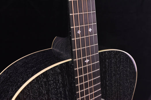 breedlove masterclass custom concerto night sky e- all mahogany guitar