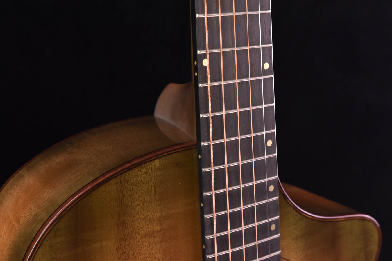 Breedlove Oregon Concert Sweetgrass Burst CE All Myrtlewood Limited Edition