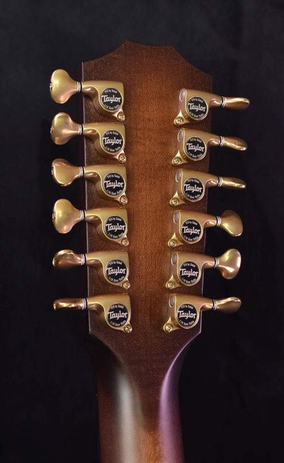 Taylor 652CE Builder's Edition V Class Western Honey Burst 12 String