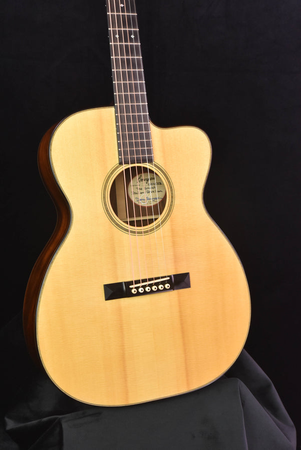 Used Bourgeois Brazilian Soloist Cutaway Italian Spruce top, Brazilian Rosewood -2010