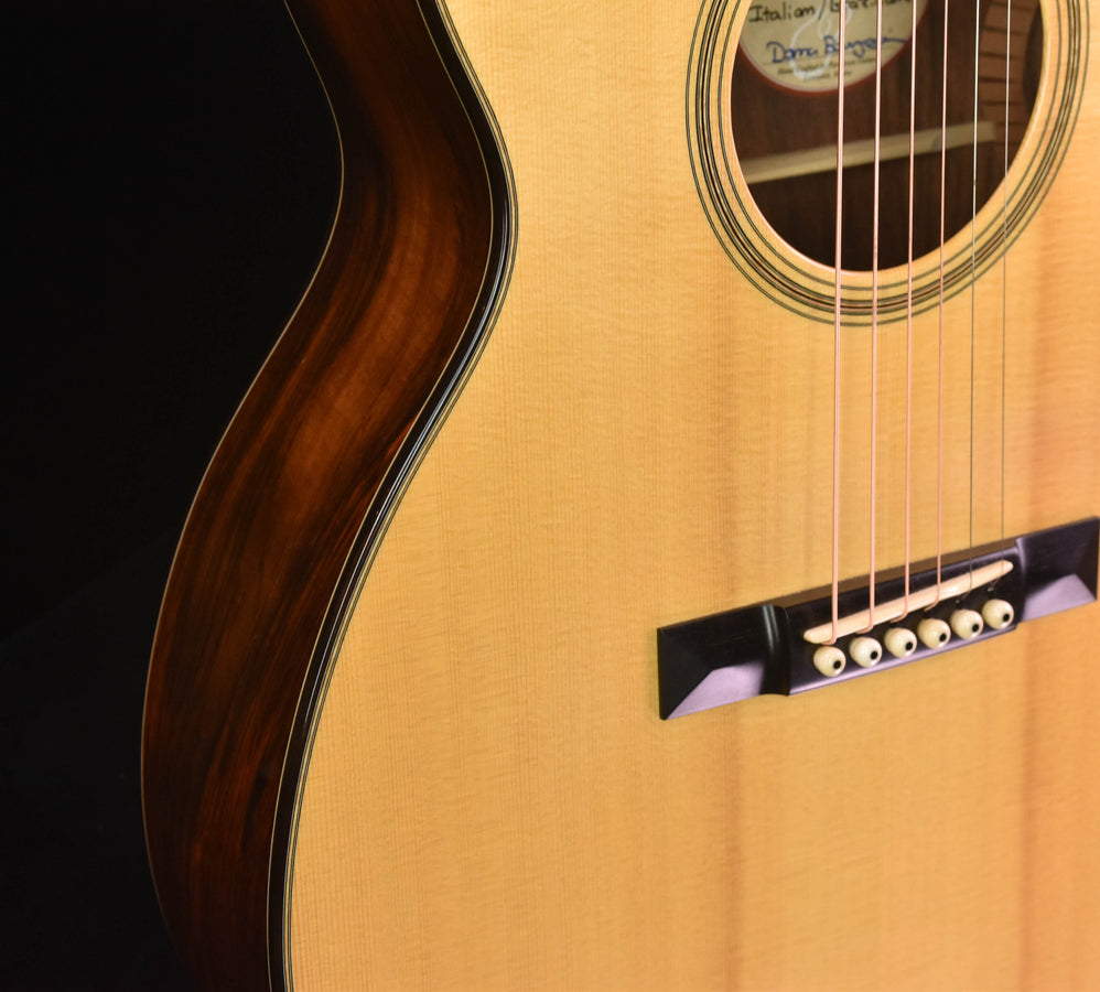 Used Bourgeois Brazilian Soloist Cutaway Italian Spruce top, Brazilian Rosewood -2010