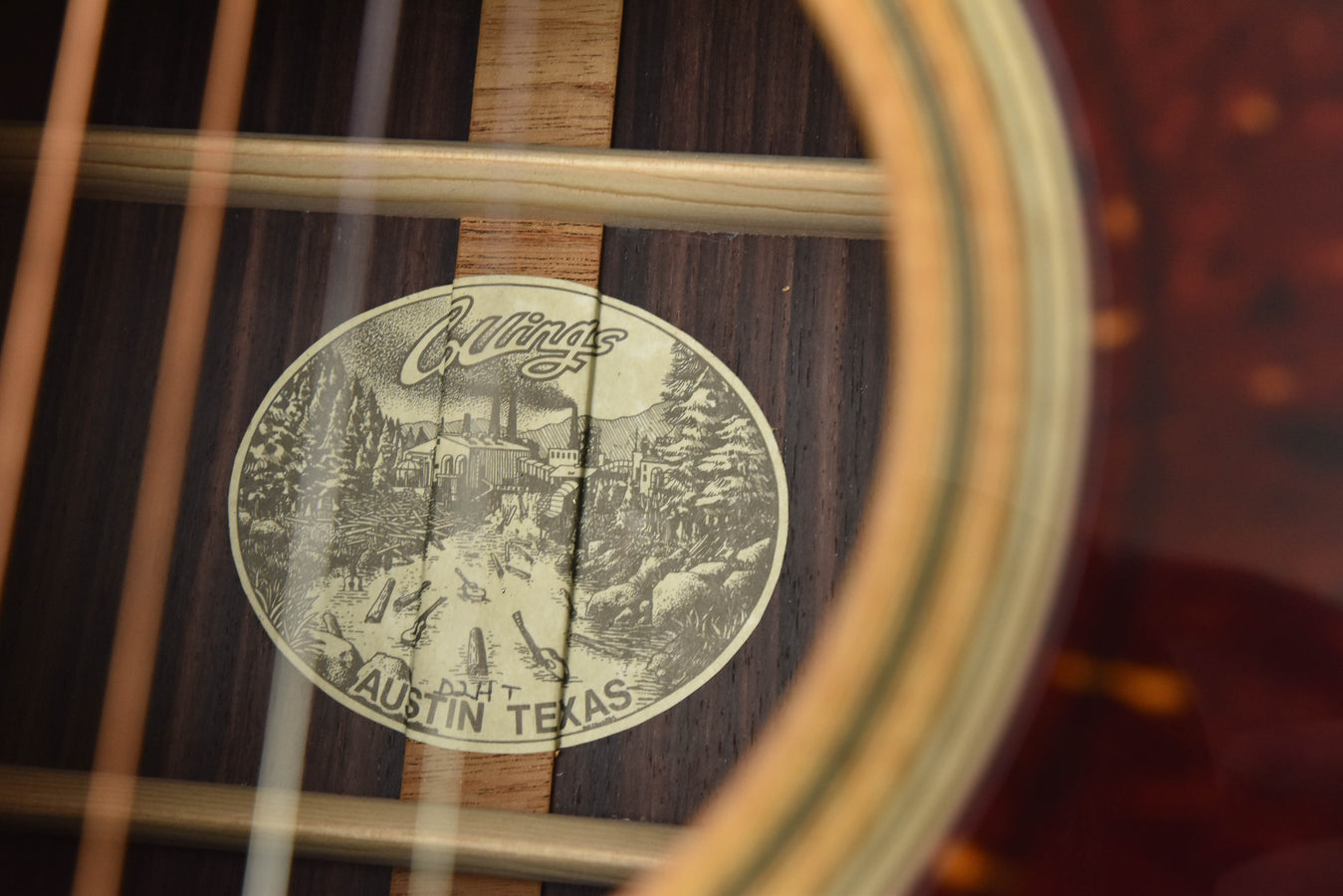 Collings D2H Traditional. Baked (Torrefied) Sitka Spruce top 1 11/16" Nut