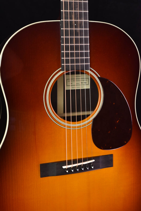 Santa Cruz Vintage Southerner- Adirondack Spruce/ Indian Rosewood, Hide glue and Adi Braces 1 3/4" Nut