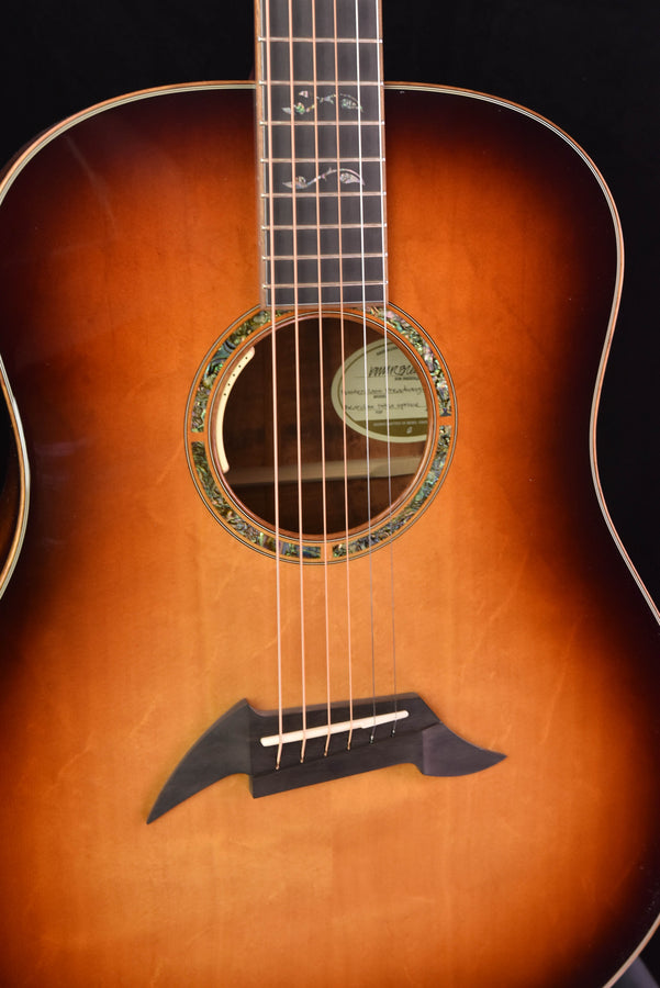 Breedlove Masterclass Drednought Carmel Burst E Bearclaw Sitka/ Koa- Discontined 2017 Model