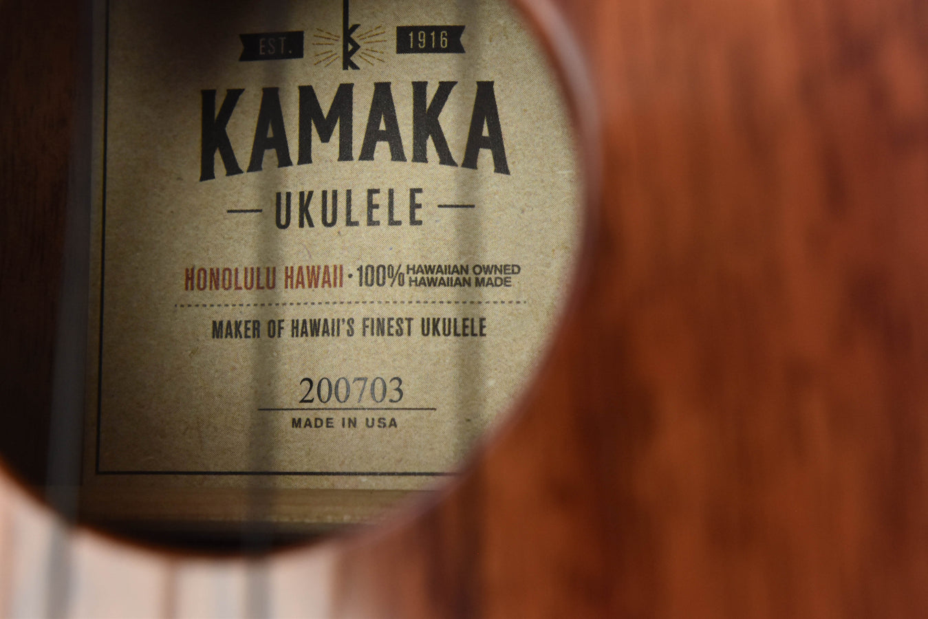 Kamaka HP-1 Soprano Ukulele