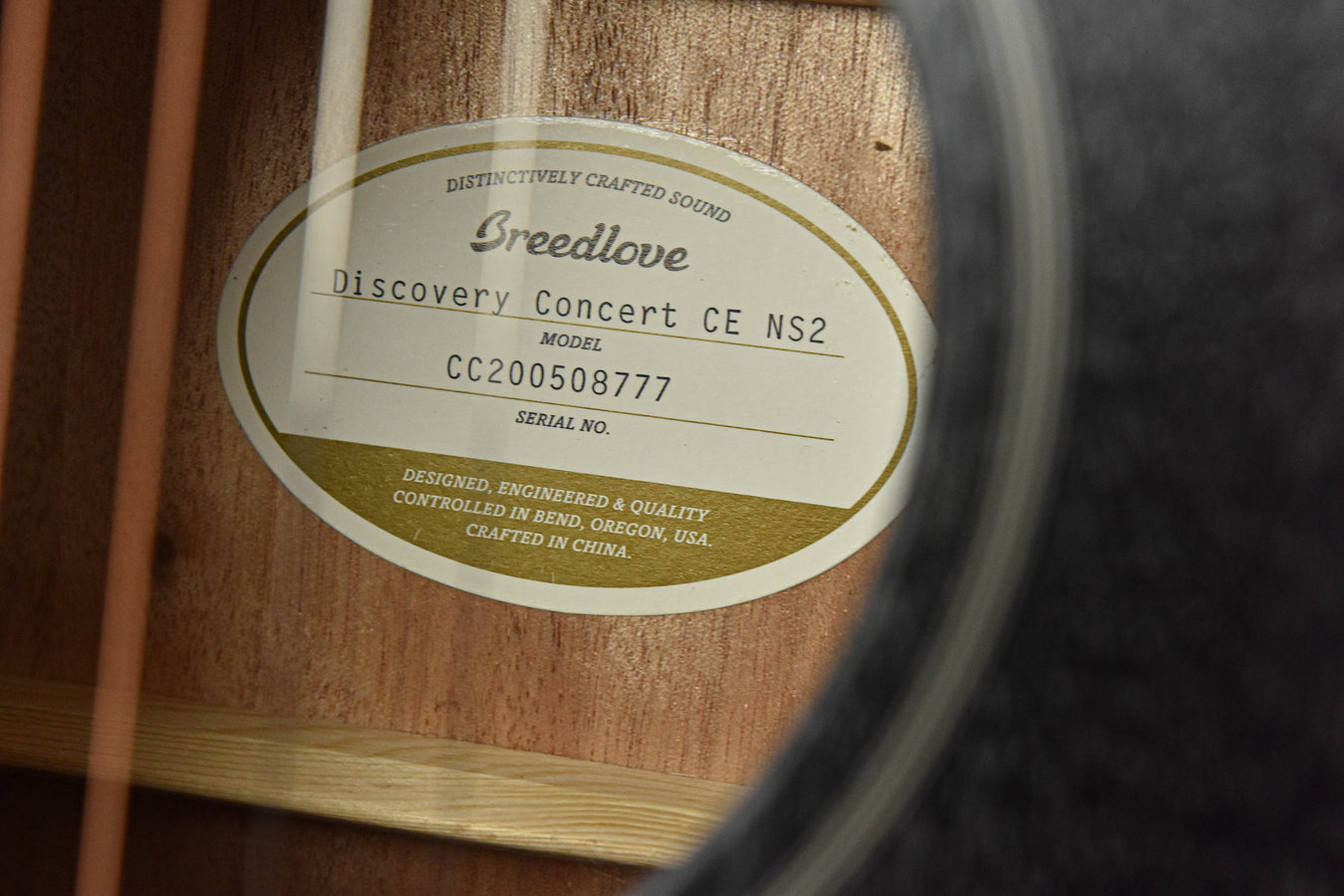 Breedlove Discovery Concert Satin Night Sky CE all Mahogany