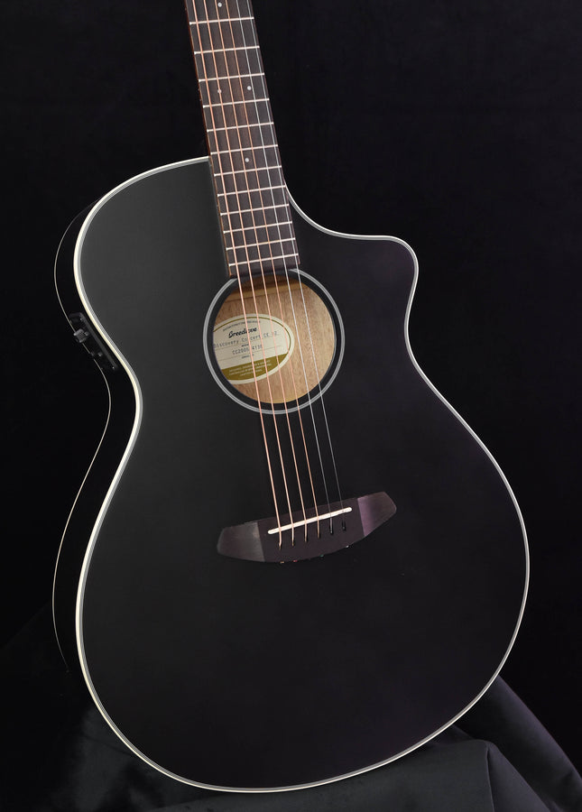 Breedlove Discovery Concert Satin Black CE Sitka/ Mahogany