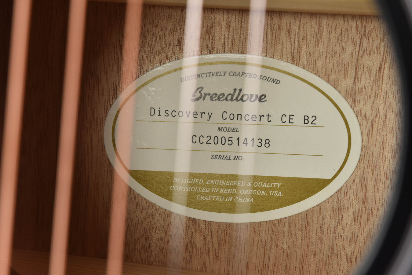 Breedlove Discovery Concert Satin Black CE Sitka/ Mahogany