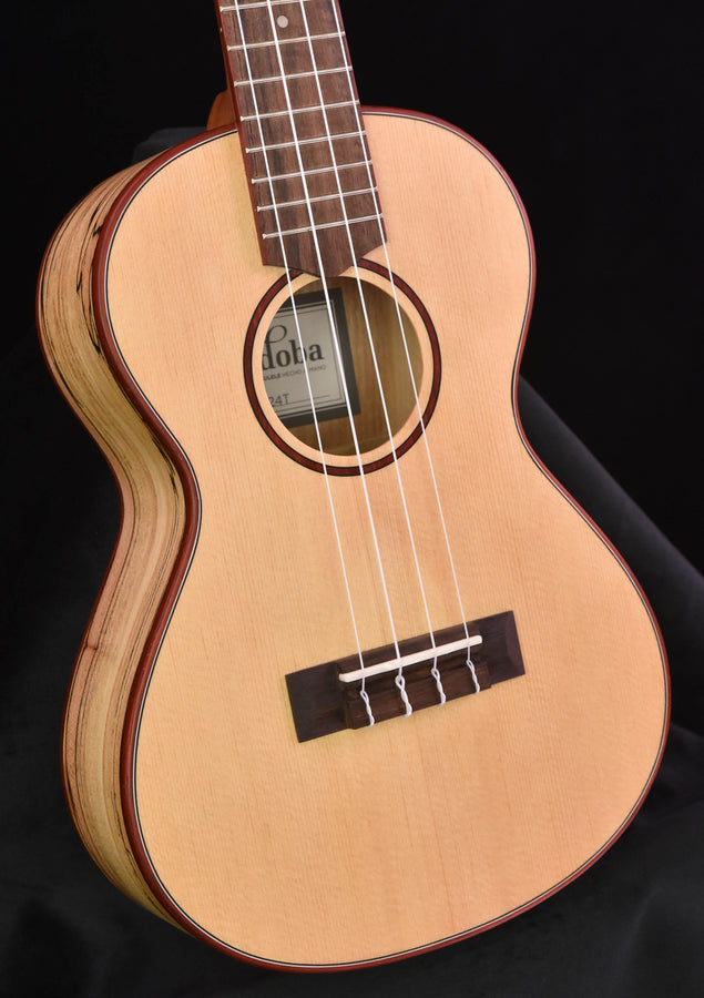 Cordoba 24T Tenor Uke Sitka Spruce and Spalted Maple