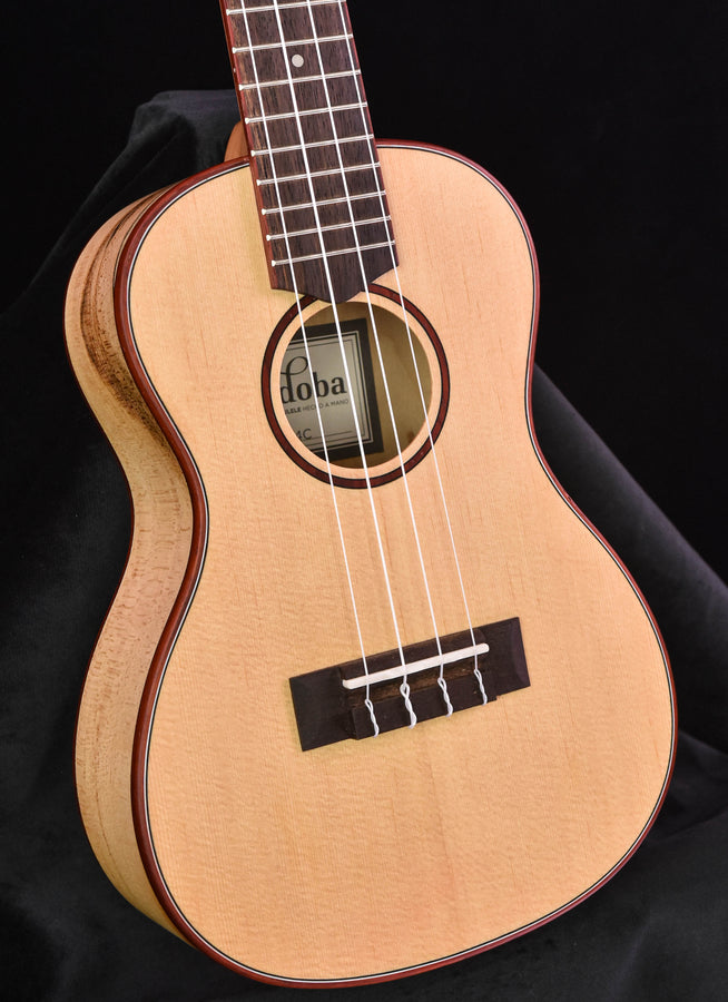 Cordoba 24C Concert Ukulele - Spalted Maple & Sitka Spruce