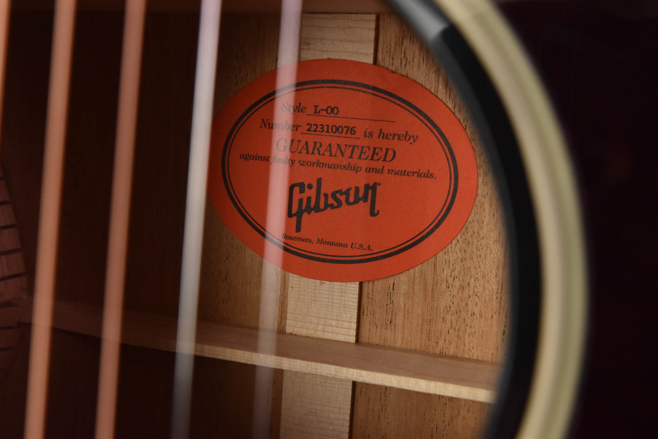 Gibson L-00 Original Ebony Finish