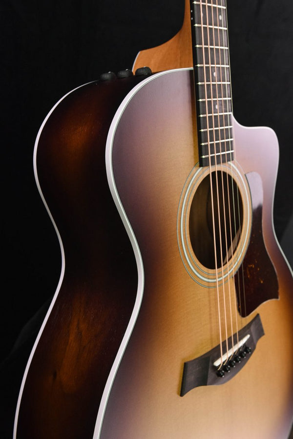 Taylor 214CE-K Sunburst Full Body Edge Burst