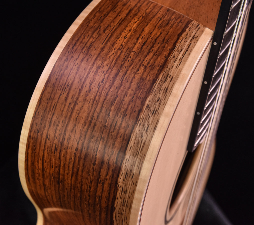 Lowden "Wee Lowden" WL-35J Jazz, Guatamalen Rosewood  and Alpine Spruce   Nylon String, w/ Pickup.