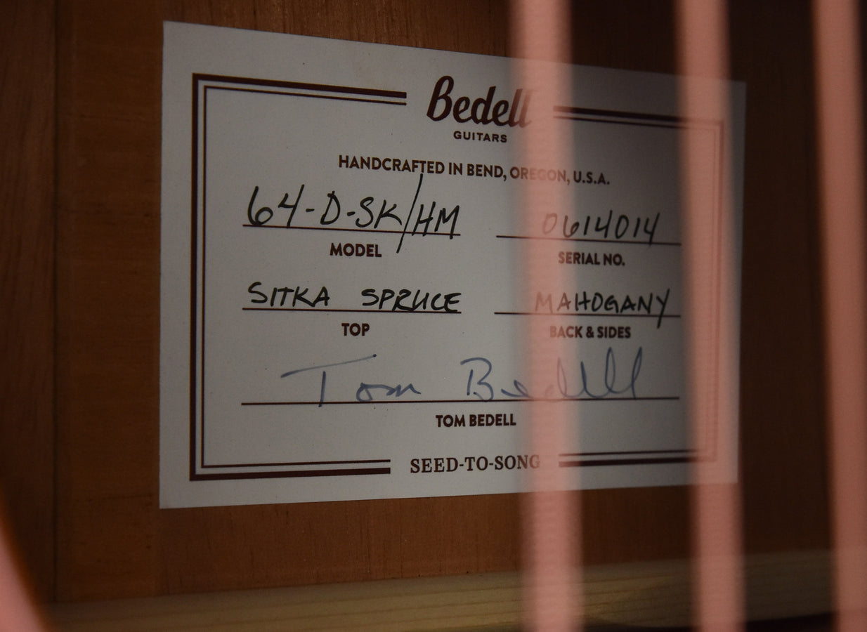 Bedell 1964 Dreadnaught- Sunburst