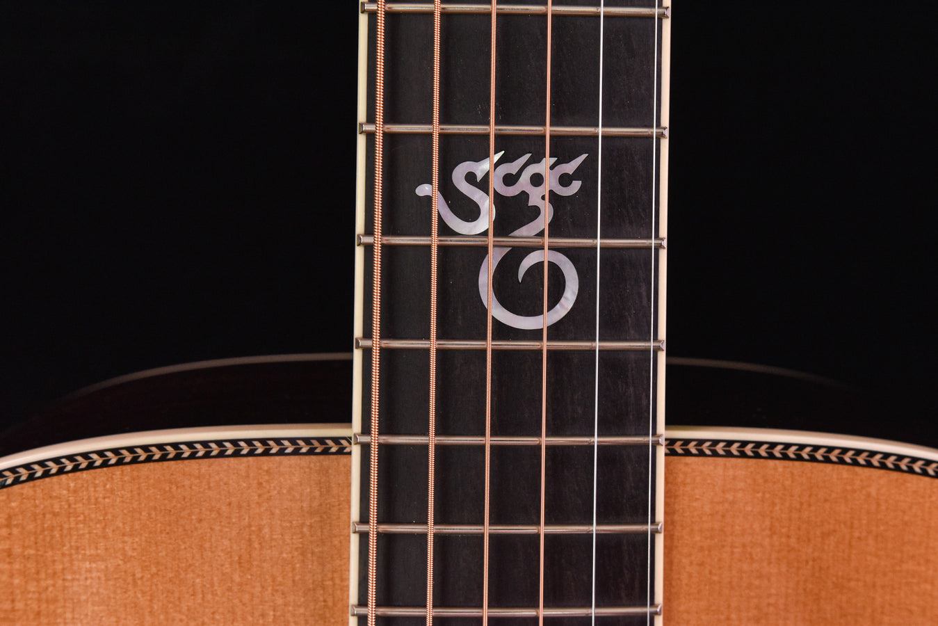 Used Santa Cruz OM Adirondack Spruce and Indian Rosewood Hot Hide Glue Construction- 2019