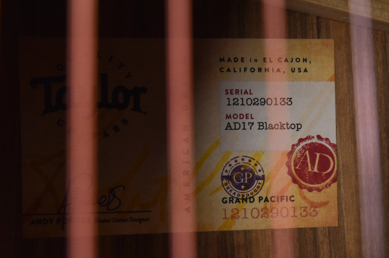 Taylor AD-17 Blacktop