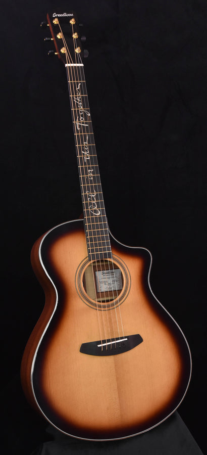 Breedlove Jeff Bridges Amazon Concert Sunburst CE Torrified European Spruce/ Grenadillo