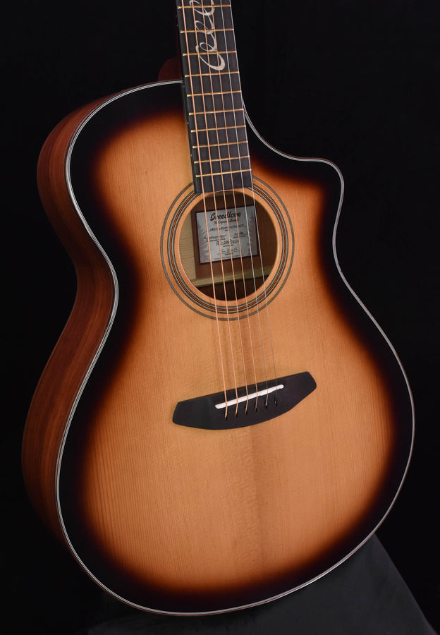 Breedlove Jeff Bridges Amazon Concert Sunburst CE Torrified European Spruce/ Grenadillo