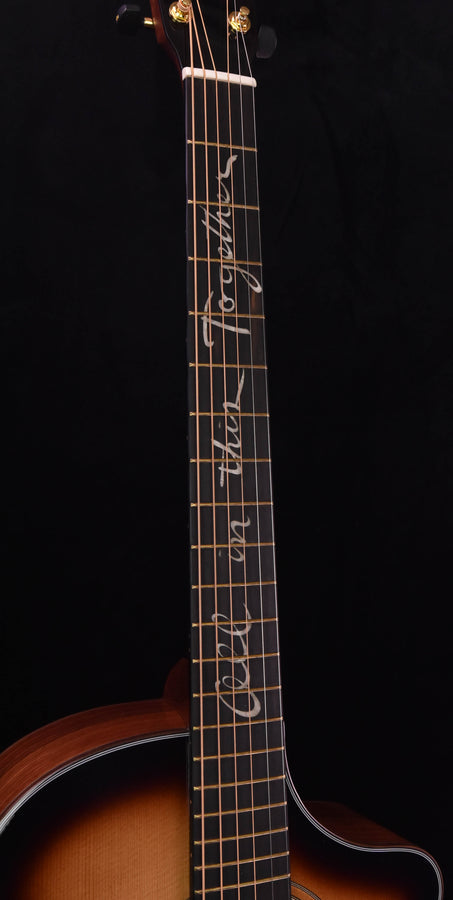 Breedlove Jeff Bridges Amazon Concert Sunburst CE Torrified European Spruce/ Grenadillo