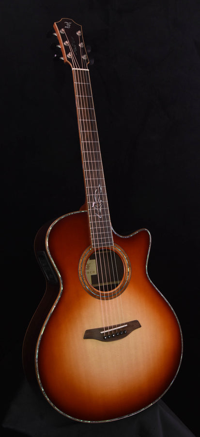 Furch Master's Choice Red Series Grand Auditorium Cutaway Sunburst Sitka Spruce Top/ Indian Rosewood Back and Sides SPA Pickup Sunburst