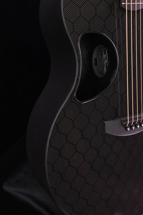 McPherson Carbon Sable Honeycomb Gold Hardware