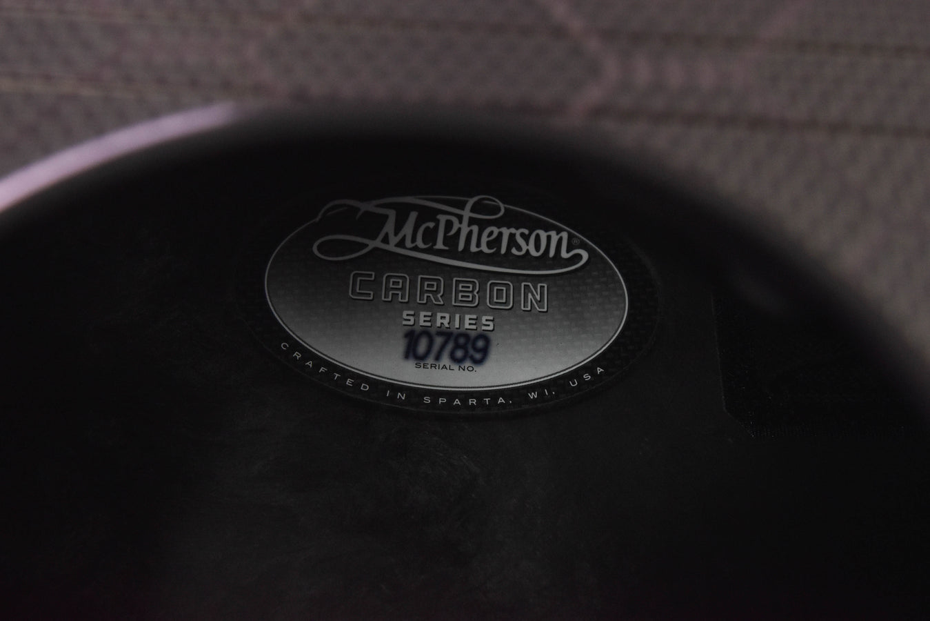 McPherson Carbon Sable Honeycomb Gold Hardware