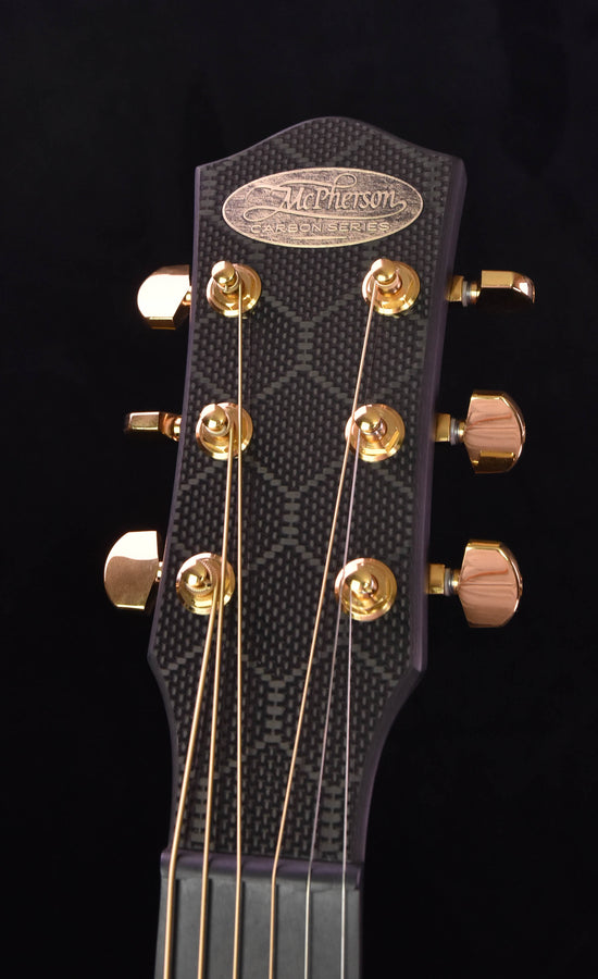 McPherson Carbon Sable Honeycomb Gold Hardware
