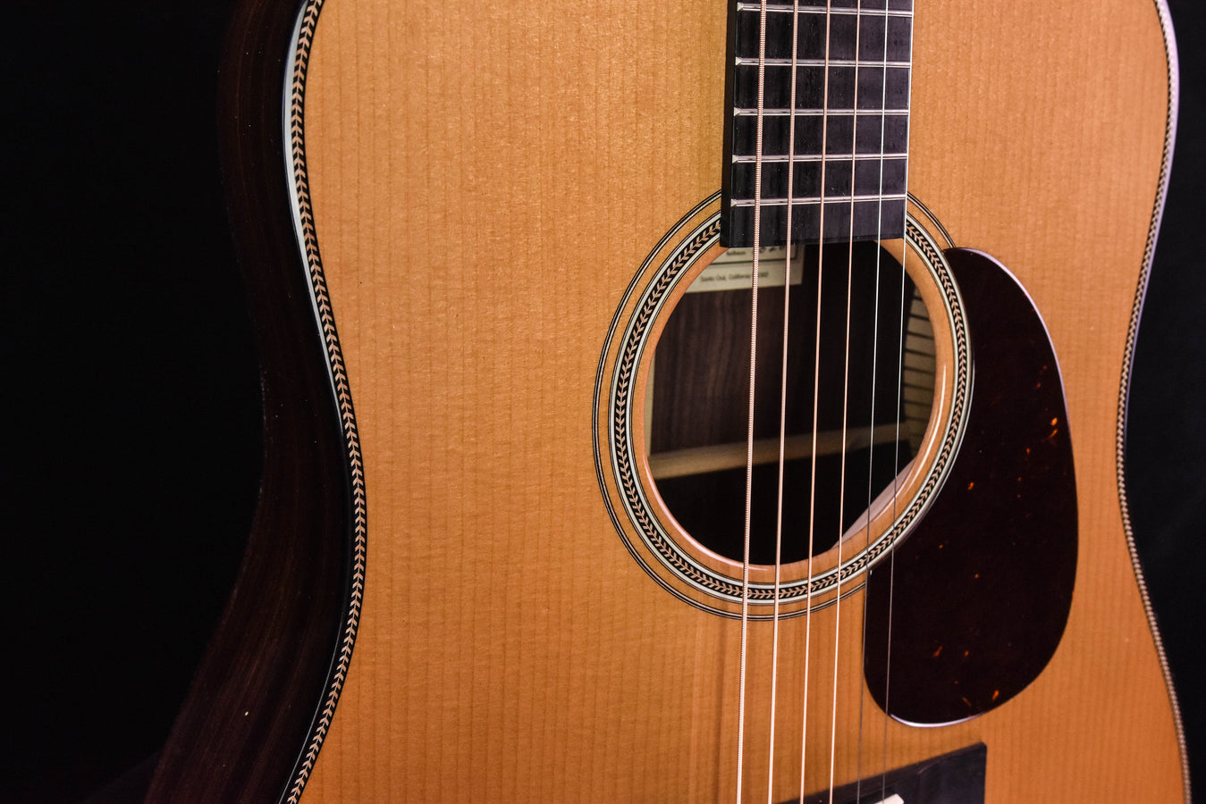Santa Cruz D/PW Prewar Custom Adirondack Spruce Top, Indian Rosewood,  Hot Hide Glue/ Adi Braces