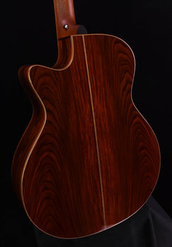 furch red series grand auditorium cutaway alpine spruce top/cocobolo back and sides