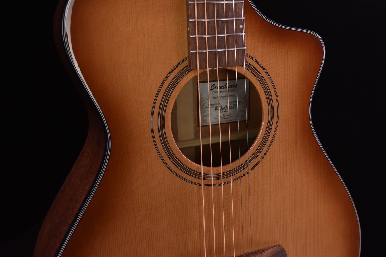 Breedlove Signature Concertina Copper CE Torrefied European Spruce/ African Mahogany